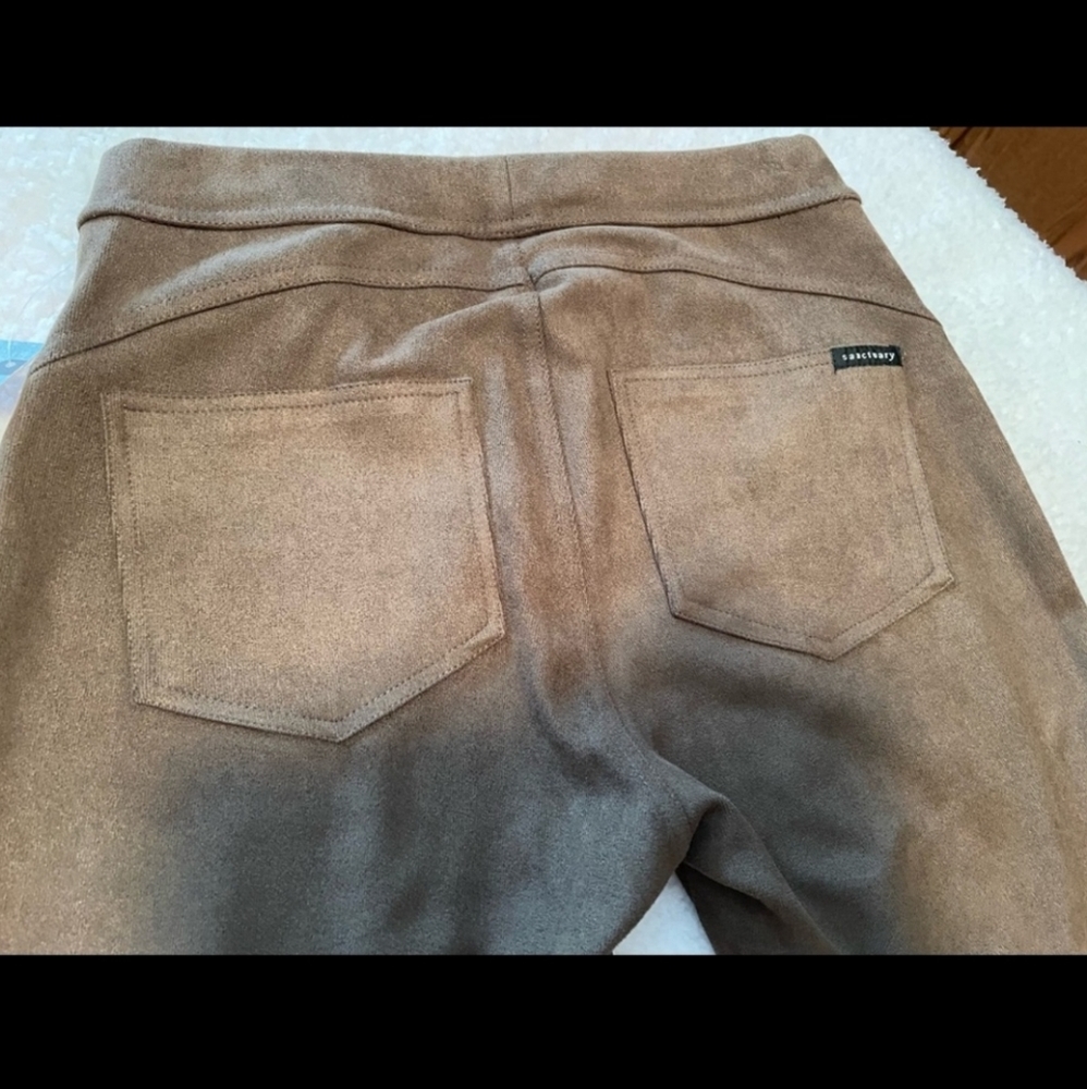 Anthropologie x Sanctuary Mona Suede Leggings - Picture 5 of 13
